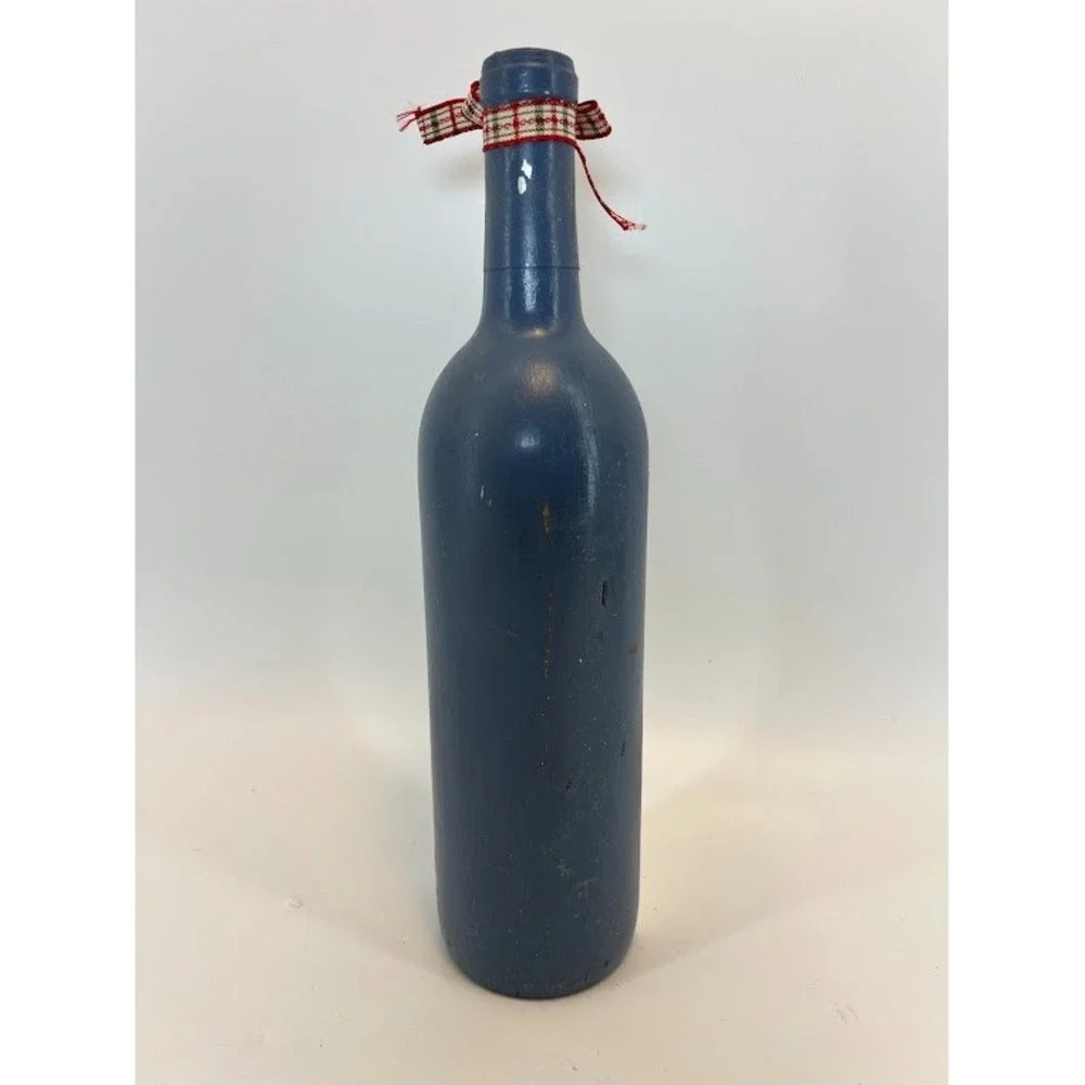 Handmade‎ Christmas Wine Bottle Decor Santa 
